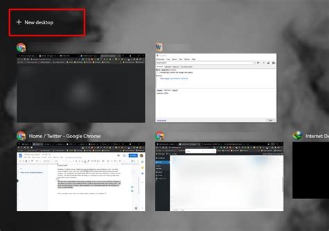 Task View Multiple Desktops 的图像结果