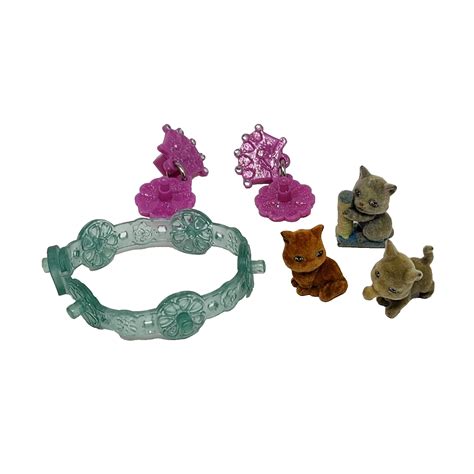 KITTY IN MY POCKET W/ MINI KITTY CAT CHARMS W/ BRACELET AND EARRINGS | eBay