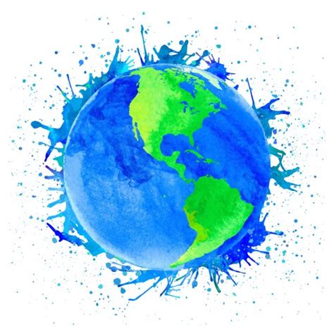 Earth Vector Collaboration 的图像结果