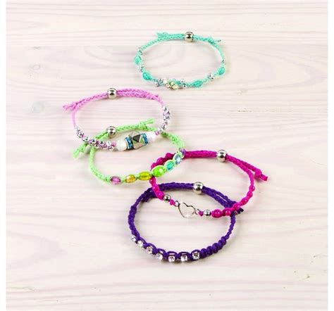 Make It Real Rainbow Bling Bracelets Do it Yourself Kit for kids 8Y ...