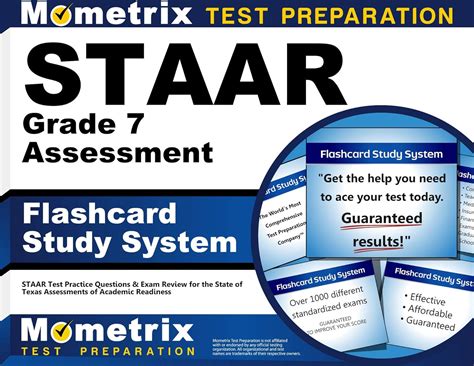 Buy STAAR Grade 7 Assessment Flashcard Study System: Staar Test ...