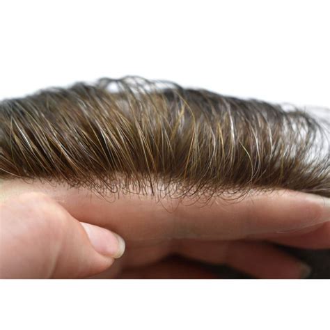 Buy SINGA HAIR Transparent Ultra Thin Skin Mens Toupee Invisible Men ...