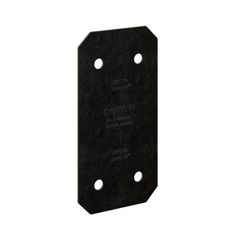 Buy Outdoor Accents Avant Collection 5 in. x 9-3/4 in. ZMAX, Black ...