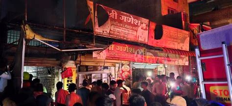 Aurangabad Video: Fire Destroys 3 Shops In Ranjangaon