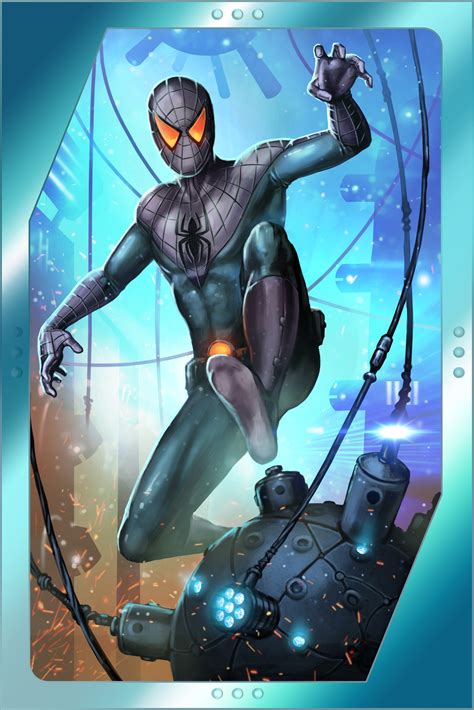 Denis Khayrulin - Card-Bullet-Points-Spider-Man