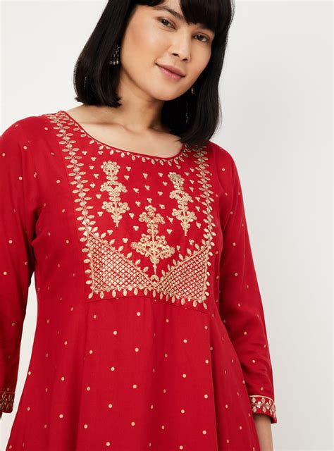 Buy Women Embroidered Kalidar Kurta Set Online at just Rs. 1299.0 ...