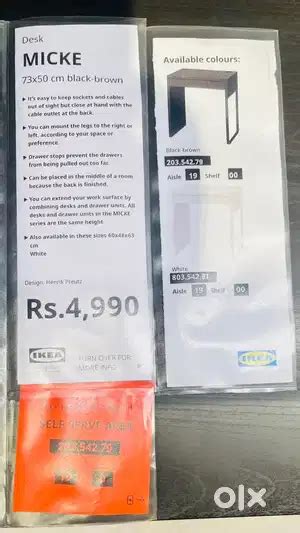 IKEA Desk, black-brown - Other Household Items - 1812530443