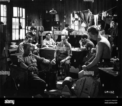 JACK WARNER SAM KYDD MERVYN JOHNS and JIMMY HANLEY in THE CAPTIVE HEART ...
