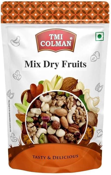 TMI COLMAN Mix Dry Fruits 200g | Pack of 2 | A Blend of Nutritious and ...