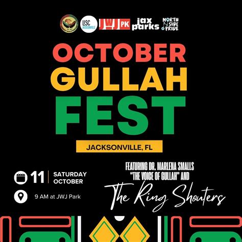 October Gullah Fest 2025 - James Weldon Johnson Park