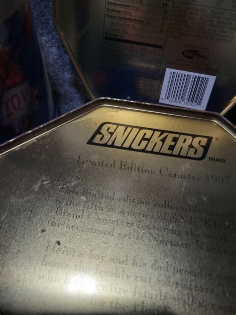 Snickers Cady Bar Tins Limited Edition Olympics Norman - Etsy