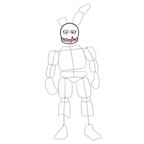 Image result for How to Draw Springtrap