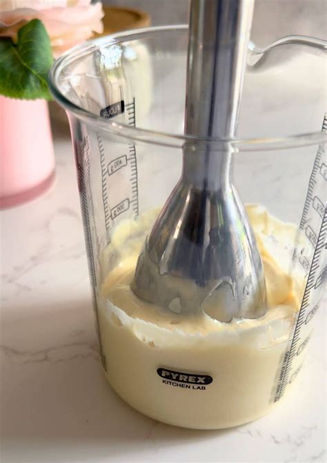 3-Minute Immersion Blender Mayonnaise (Easy 4-Ingredient Recipe ...