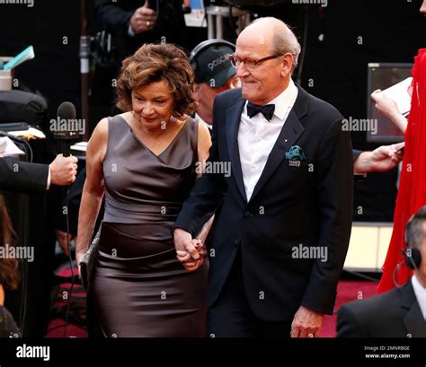 Sharon R. Friedrick, left, and Richard Jenkins arrive at the Oscars on ...