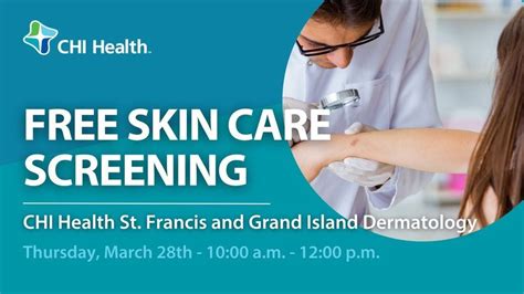 Free Skin Cancer Screening, 2620 W Faidley Ave, Grand Island, NE ...
