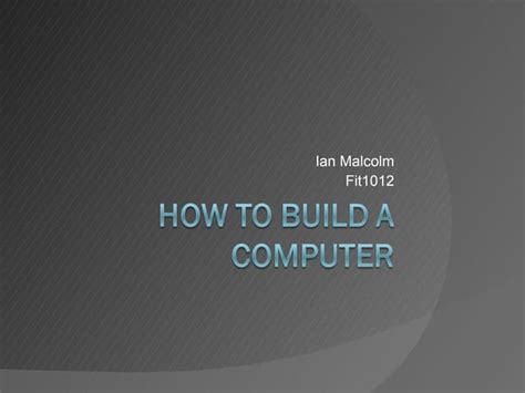 Build Computer Tutorial 的图像结果