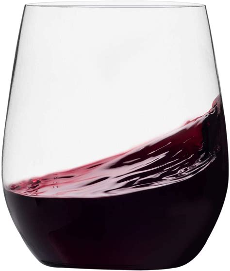 Snapklik.com : Munfix Plastic Stemless Wine Glasses 24 Pack