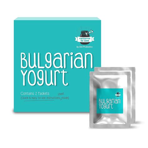 Zoh Probiotics Bulgarian Yogurt Starter Culture - Experience Heirloom ...