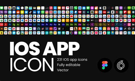 iOS App icons vector | Figma Community