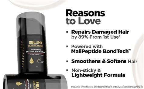 BBLUNT Bond Repair Leave-In Serum Cream