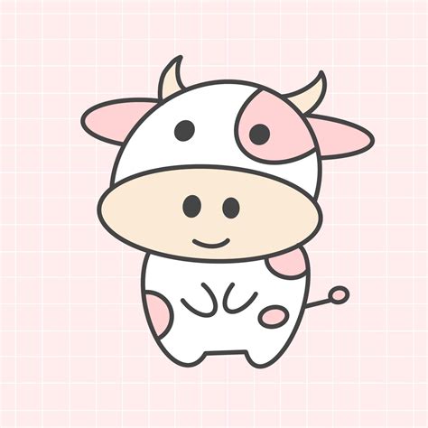 easy drawings cow