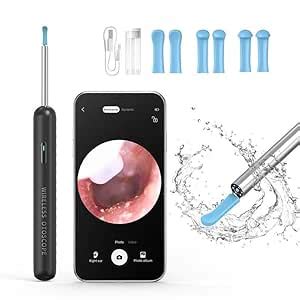 Buy JUSTPROTEX Ear Wax Removal With Camera, Wireless Ear Cleaner Tool ...