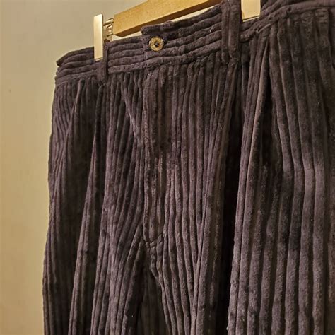 TREDICI: 12/17 ① Wide Wale Corduroy Pants