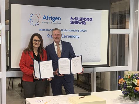 Non-Binding MoU with Afrigen Biologics