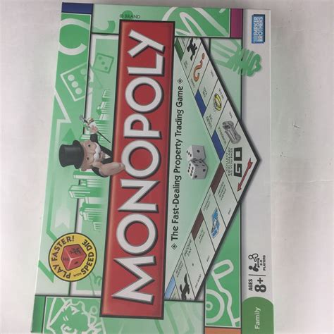 Buy Monopoly Property Trading Board Game Parker Brothers With Speed Die ...
