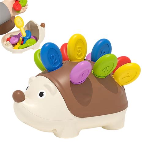 Hedgehog Sorting Toy | Fine Motor Sorting Game | Ubuy India