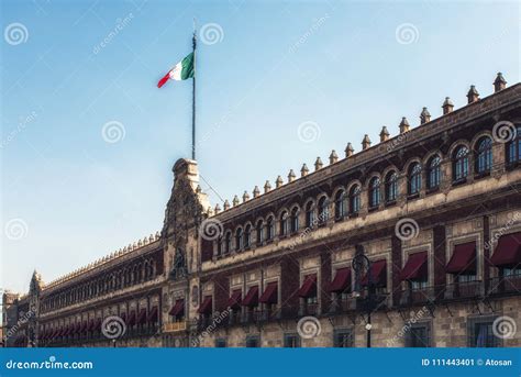 Palacio Nacional National Palace, Mexico City Stock Image - Image of ...