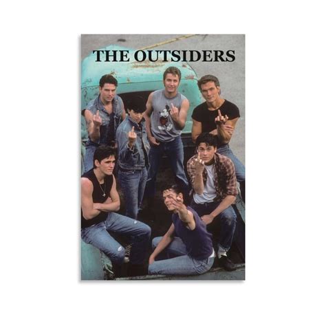 The Outsiders Movie Poster Poster Decorative Painting Canvas Wall Art ...