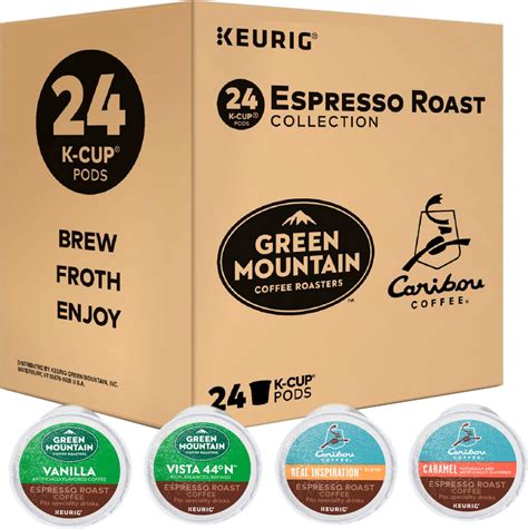 Best Buy: Keurig Espresso Roast Variety Sampler K-Cup Pods (24-Pack ...