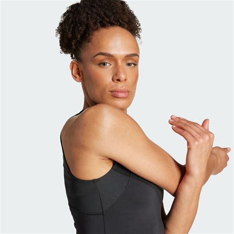 adidas TECHFIT Crop Training Tank Top - Black | adidas India