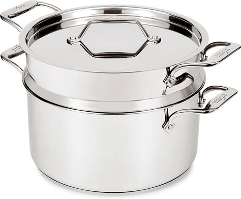 Amazon.com: Cuisinart Contour Stainless 6-Quart, 3-Piece Pasta Pot with ...