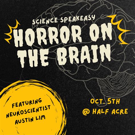 Science Speakeasy: Horror on the Brain – The Chicago Council on Science ...