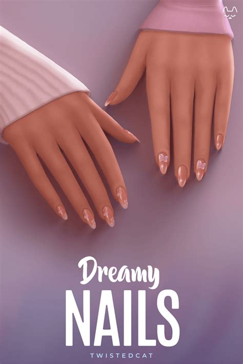 Маникюр Dreamy Nails | Sims4Mods
