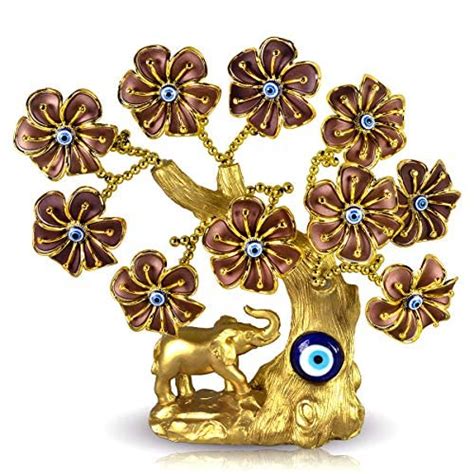Reiki Crystal Products Porcelain Fengshui Evil Eye Tree For Good Luck ...