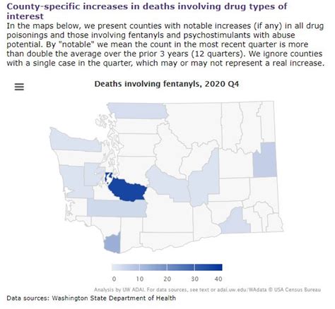 Overdose Deaths in WA Increase 37% in 2020 | Addictions, Drug & Alcohol ...