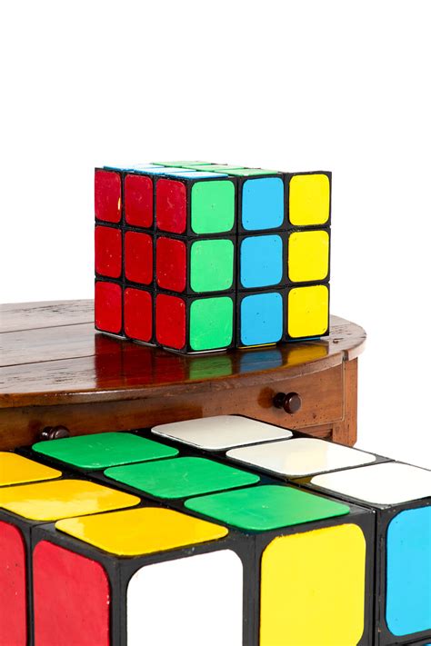 Large Rubik's Cube Shop Display | Pointers Antiques