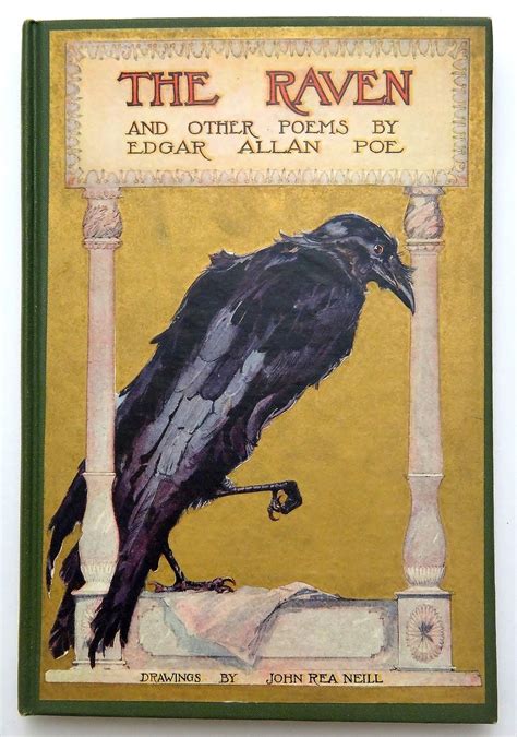 The Raven Edgar Allan Poe Book Cover