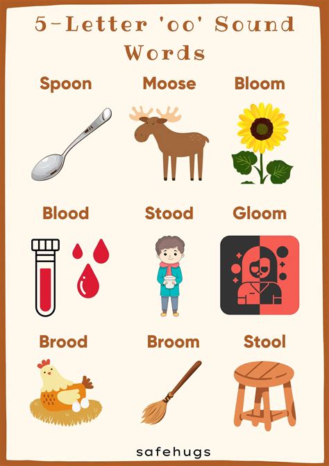 ‘oo’ Words for Kids (with Pictures)