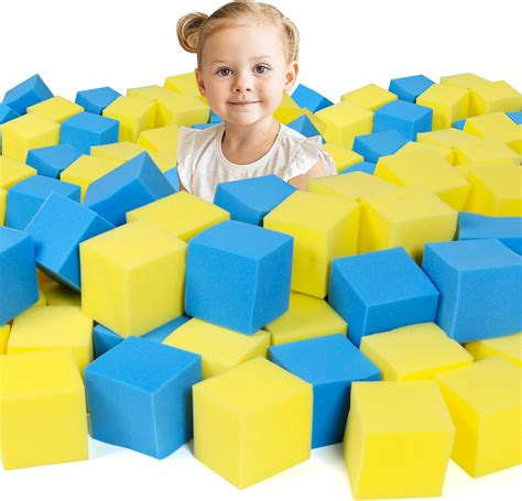 Amazon.com: ZMCYER Foam Pit Cubes Blocks - 24PCS Sponge Form Cubes for ...