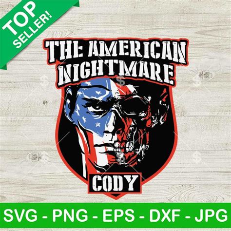 The American Nightmare Cody SVG, Logo WWE Wrestling SVG, Cody Rhodes ...