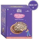 Buy Nova Nova Mini Waffle Cookies - Belgian Chocolate Online at Best ...