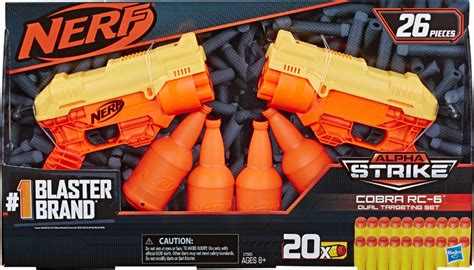 Customer Reviews: Nerf Alpha Strike Cobra RC-6 Blaster (2-Pack) E7565 ...