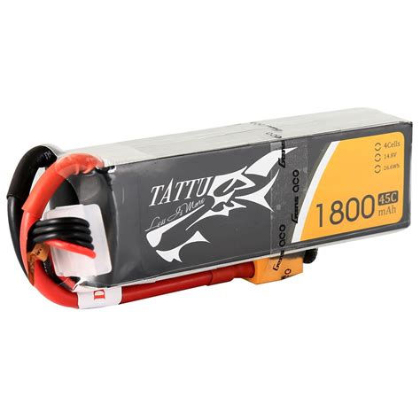 Tattu Lipo Battery Pack 1800 Mah 14 8v 45c 4s | Desertcart INDIA