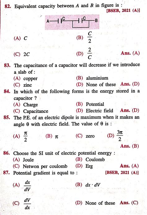 Image result for 12 Class Physics Objective