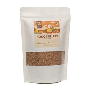 The Khet Organics Kodo Millet Grains, 500 gm | 100% Organic Indian Kodo ...