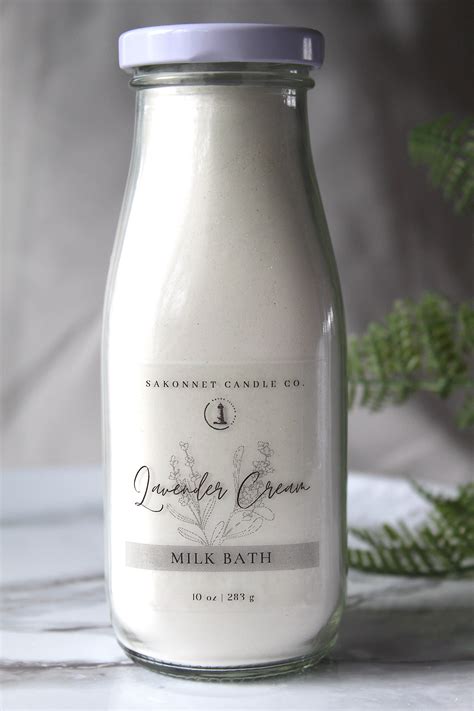 Lavender cream milk bath soak – Artofit
